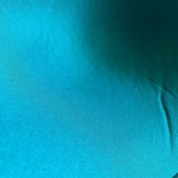 Aerie Perkier Pushup Green Criss Cross Straps Padded Bikini Top - Picture 6 of 9